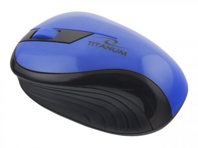 ESPERANZA  Souris sans Fil Titanum Rainbow 3D TM114 (Noir/Bleu)