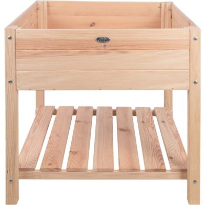 ESSCHERT DESIGN  - Jardini&egrave;re sur&eacute;lev&eacute;e Bois clair xl Brun