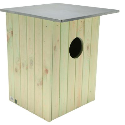 BEST FOR BIRDS Esschert Design Nichoir pour hulotte 47,5 x 47,5 x 59,7 cm