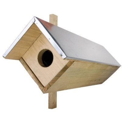 BEST FOR BIRDS Esschert Design Nichoir pour hulotte 80,5 x 31 x 52 cm
