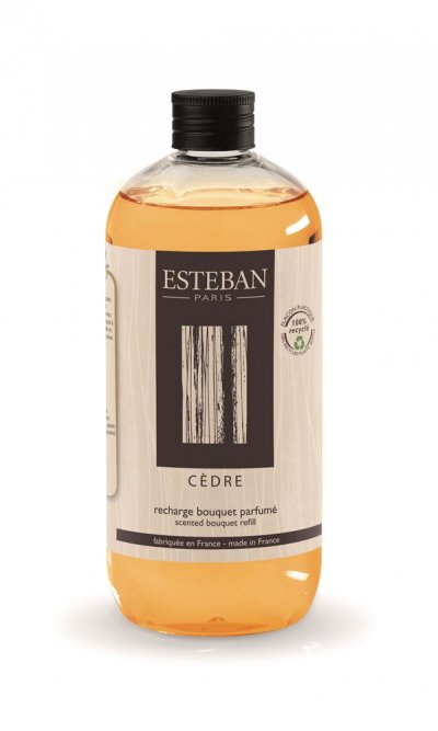 ESTEBAN  - Recharge de parfum pour bouquet c&egrave;dre 500 ml - Multicolore