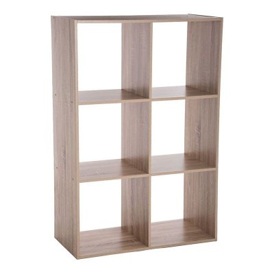 Etag&egrave;re 6 Cases Mix - P. 32 cm x H. 100,5 cm - Beige