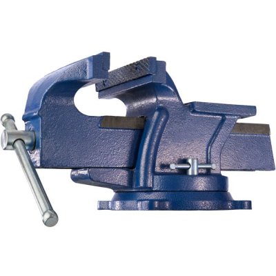 TECTAKE Etau de serrage, &eacute;tabli, Enclume, Plateau Base tournante - 165 mm