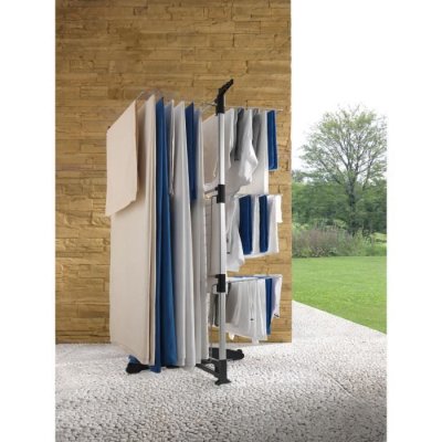 METALTEX Etendoir &agrave; linge 40 m&egrave;tres -  - s&eacute;choir ciclone pliable