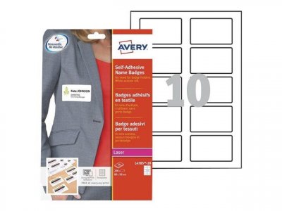 AVERY DENNISON Etiquettes imprimantes AVERY ZWECKFORM L4785-20