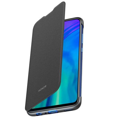HONOR Etui &agrave; rabat noir pour smartphone  20 Lite