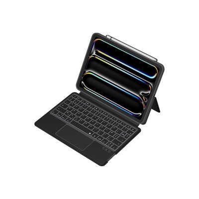 MW Etui clavier Azerty  Quick Note pour iPad Pro 11"" M4 2024 Noir 