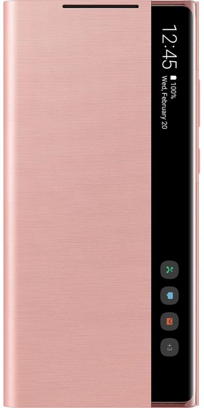 SAMSUNG &Eacute;tui Clear View pour Galaxy Note20
