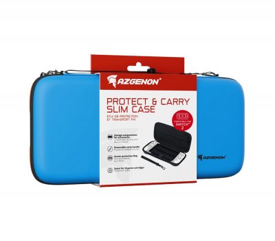 AZGENON Etui de protection et transport  Bleu et Rouge pour Nintendo Switch&trade; 2 
