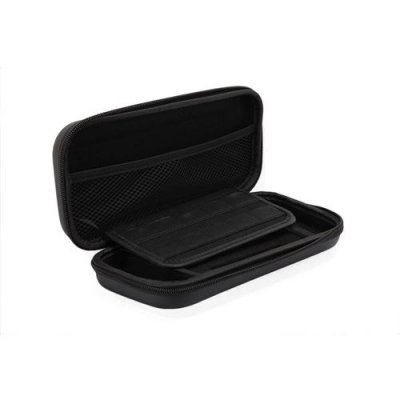 WWE Etui de transport Nintendo Switch noir - rigide avec rangements int&eacute;rieurs peut
