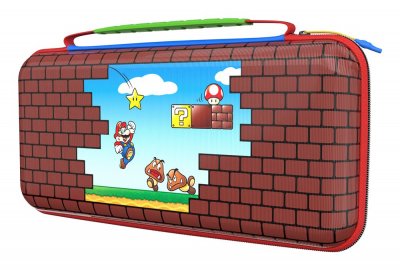 TURTLE BEACH Etui de voyage PlayTrek Mario Bricks pour Nintendo Switch 2
