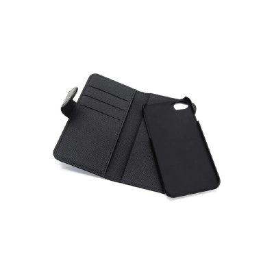 WE Etui folio -  - iPhone 17 - Magn&eacute;tique - Noir - Synth&eacute;tique
