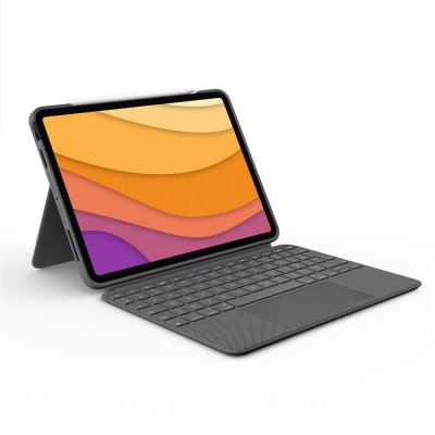 LOGITECH Etui  Combo Touch IPAD Air 4/5eme Gen Gris 