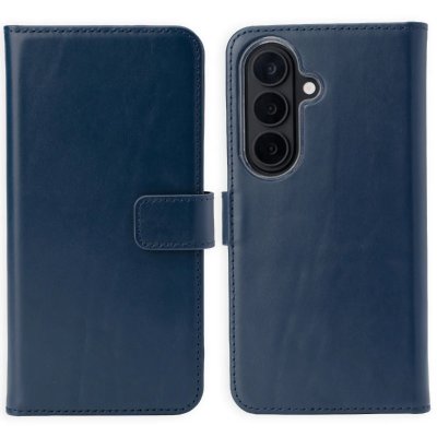 SELENCIA Etui portefeuille en cuir v&eacute;ritable pour Samsung Galaxy S26 Plus - Bleu fonc&eacute;