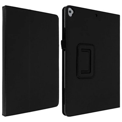AVIZAR Etui pour iPad 2021 2020 et 2019 10.2 Int&eacute;rieur Soft Touch Fonction Support Noir