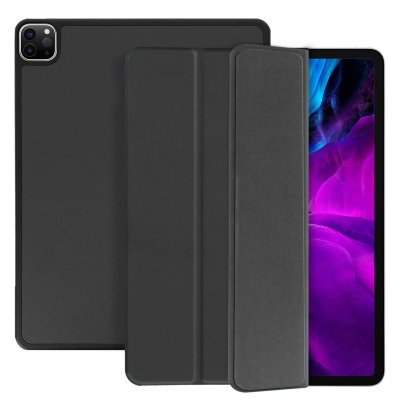 AVIZAR Etui pour iPad Pro 12.9 2021 2020 et 2018 Support Video et Clavier Design Fin Gris