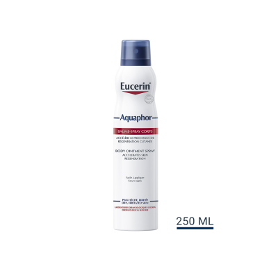 Eucerin Aquaphor Baume-Spray Corps Peaux S&egrave;ches 250ml