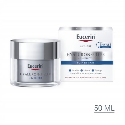 Eucerin&reg; Hyaluron-Filler + 3x Effect Soin de Nuit