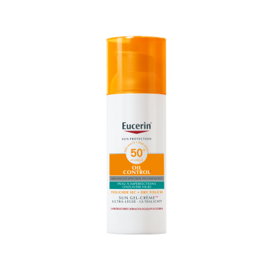 EUCERIN  Sun Protection Oil Control Gel-Cr&egrave;me Spf50+ 50 Ml , (Lot De 1)
