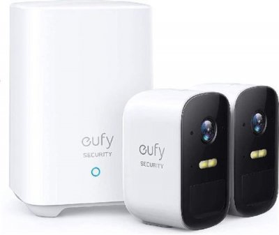 EUFY  cam2c - 2 cam&eacute;ras + 1 base EUF0194644015305