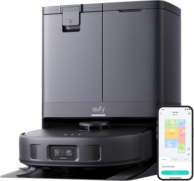 EUFY  X10 Pro Omni Robot Aspirateur Noir 