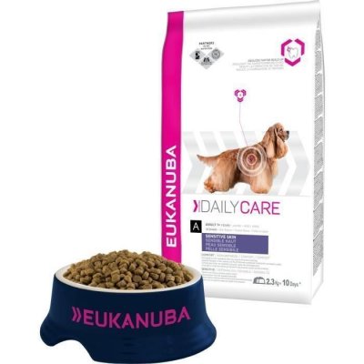 EUKANUBA Euk dog ad daily care peau sensible poisson 2,3kg