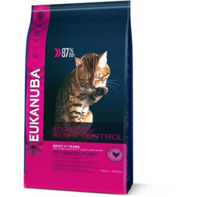 EUKANUBA  Chat Adulte Sterilised Weight Control