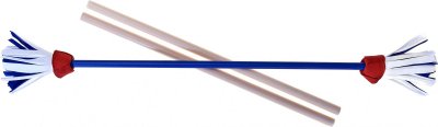 MANUTAN Eureka- Set Baton du Diable Flower + Baguettes, JABDS_G_Blue/White/Red