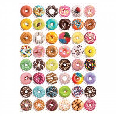EUROGRAPHICS  6000&ndash;1 485,9 cm Donut TOPS Sweet Collection Puzzle (lot de 1000)