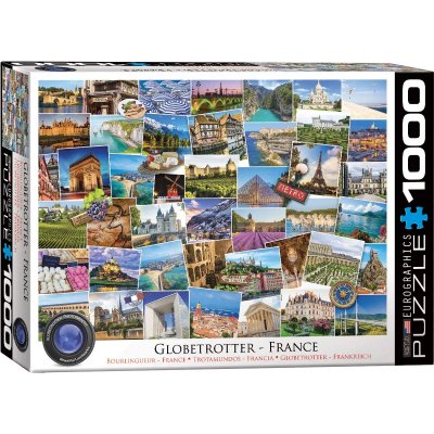 EUROGRAPHICS  France - Globetrotter (1000)