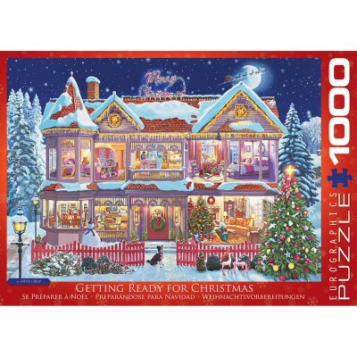 EUROGRAPHICS  Getting Ready for Christmas (1000) (winter)