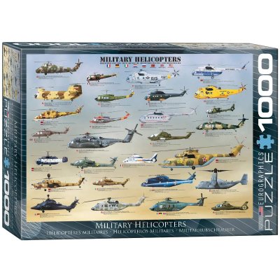 EUROGRAPHICS  Military Helicopters Puzzle (1000-Piece) 