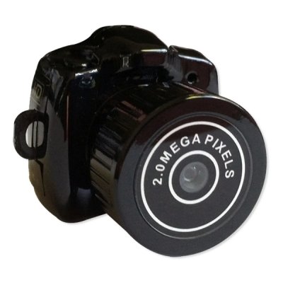 TOTALCADEAU Eurrowebb Mini Appareil Photo Camera Espion Noir Micro Camera