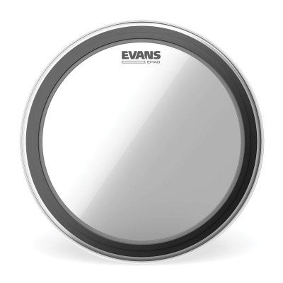 EVANS  Bd18emad - Peau De Grosse Caisse Emad Transparente, 18'' Pouces