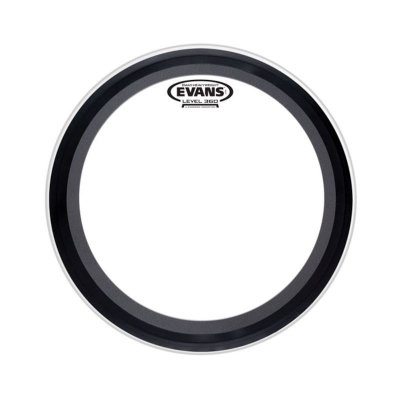 EVANS  Bd22emadhw - Peau Grosse Caisse Emad Heavyweight Transparente 22
