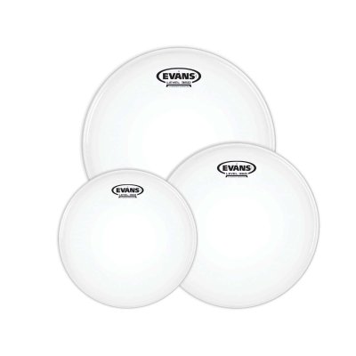 EVANS  ETP-G1CTD-F Fusion Packs de Peaux de toms G1 10""/12""/14"" Sabl&eacute;