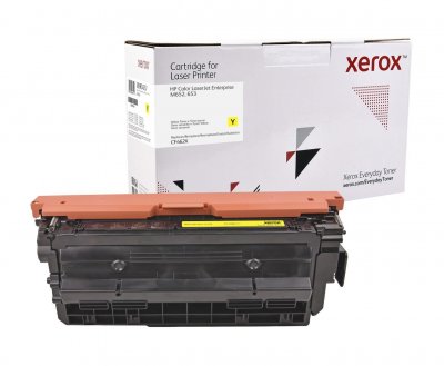 XEROX Everyday HP CF462X (HP 656X) Cartouche Compatible avec HP Color Laserjet Enterprise M652, 653 Jaune