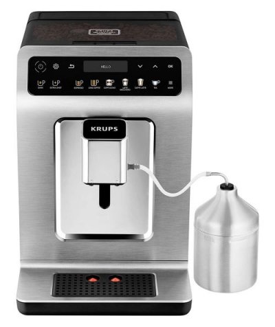 KRUPS Evidence plus ea894t 2.3 litres 1450 watts acier inoxydable titane