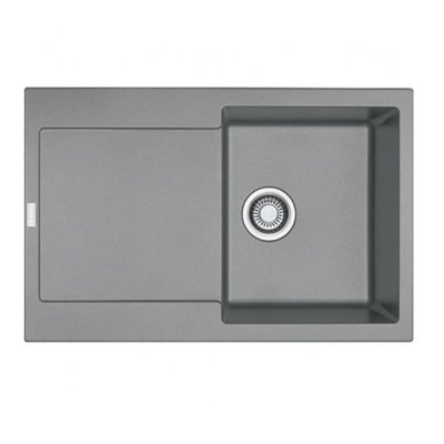 FRANKE Evier Maris Fraganit Mrg611-78 Stone (Sous Meuble 45Cm) 780X500X205Mm