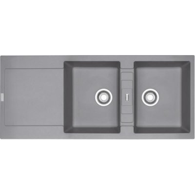 FRANKE Evier Maris Fraganit Mrg621 Stone (Sous Meuble 90Cm) 1160X500X205Mm
