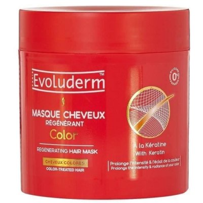 EVOLUDERM  - Masque Cheveux R&eacute;g&eacute;n&eacute;rant Color