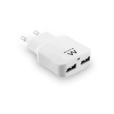 EWENT  - chargeur usb intelligent 2 ports - 2.4 a 