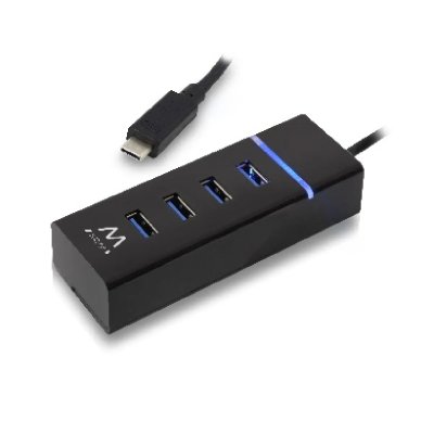 EWENT  EW1137 - Concentrateur (hub) - 4 x USB 3.1 Gen 1 - de bureau