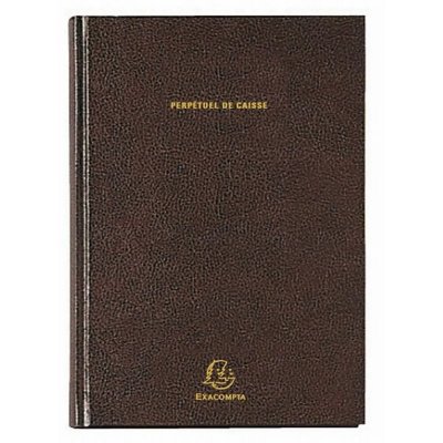 EXACOMPTA  - Agenda Perpetuel Caisse 21x14,8 Jour