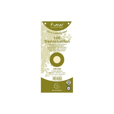 EXACOMPTA  Forever - Intercalaire - Paysage - Chamois (Pack De 100)
