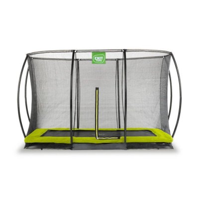 EXIT TOYS Exit - Silhouette Ground + Safetynet Rect. 214x305 (7x10ft) Lime