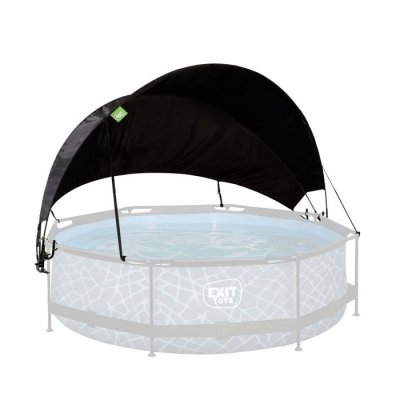 EXIT TOYS  - Voile d'ombrage piscine exit &oslash;300cm - universel - Noir