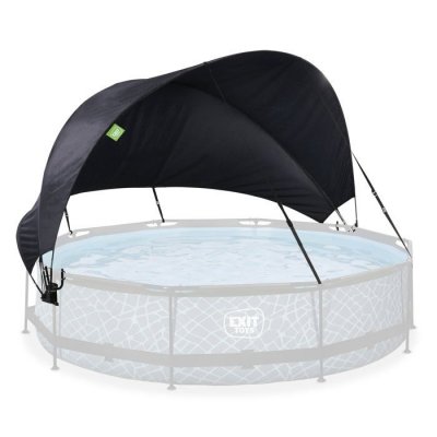 EXIT TOYS  - Voile d'ombrage piscine exit &oslash;360cm - universel - Noir