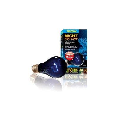 Exo terra ampoule nocturne - 150 w - pour reptile ou amphibien