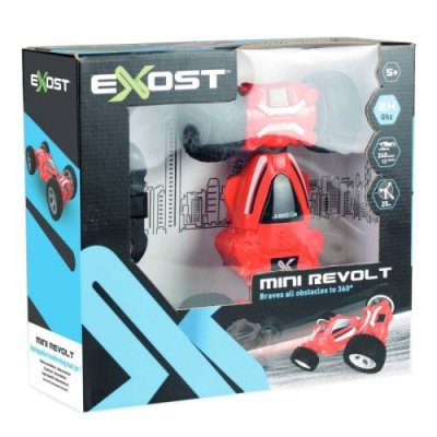 SILVERLIT EXOST - Voiture t&eacute;l&eacute;command&eacute;e acrobatique miniature - Mini Revolt